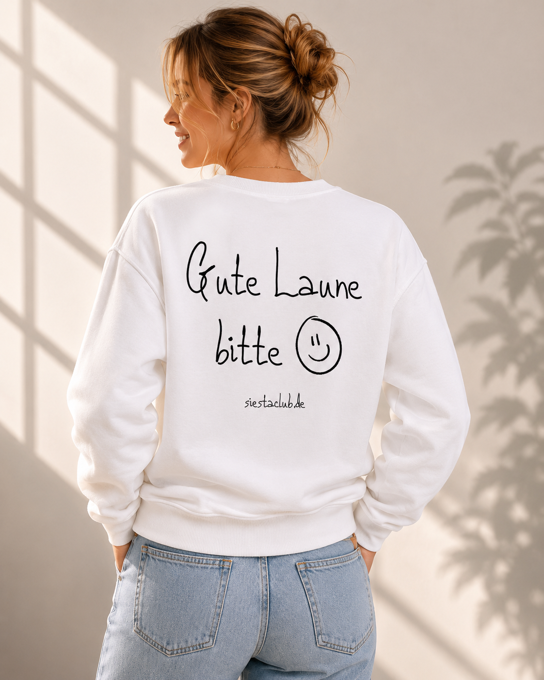 Gute Laune - Dein Stimmungs Reminder Sweatshirt
