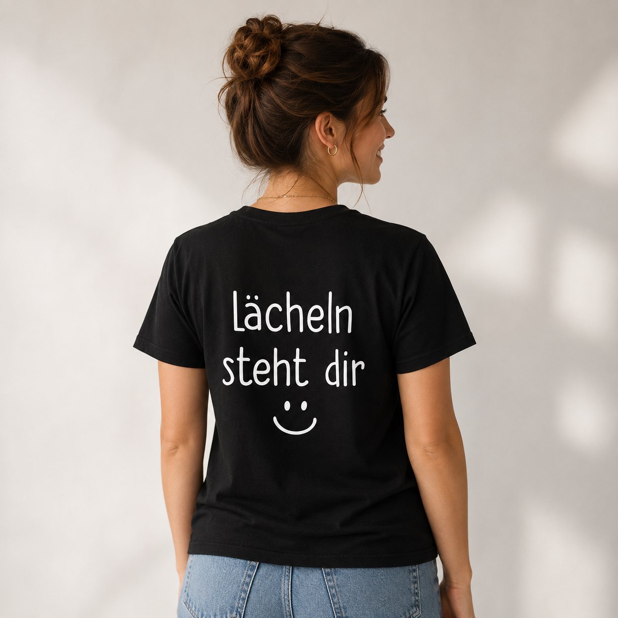 Lächeln steht dir – Dein Feel Good Shirt
