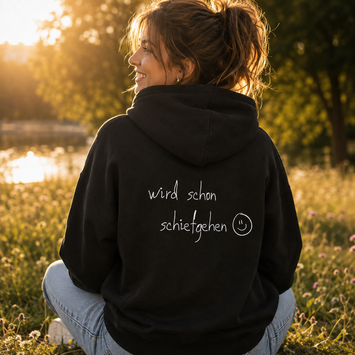 Schiefgehen - Dein Optimismus Hoodie
