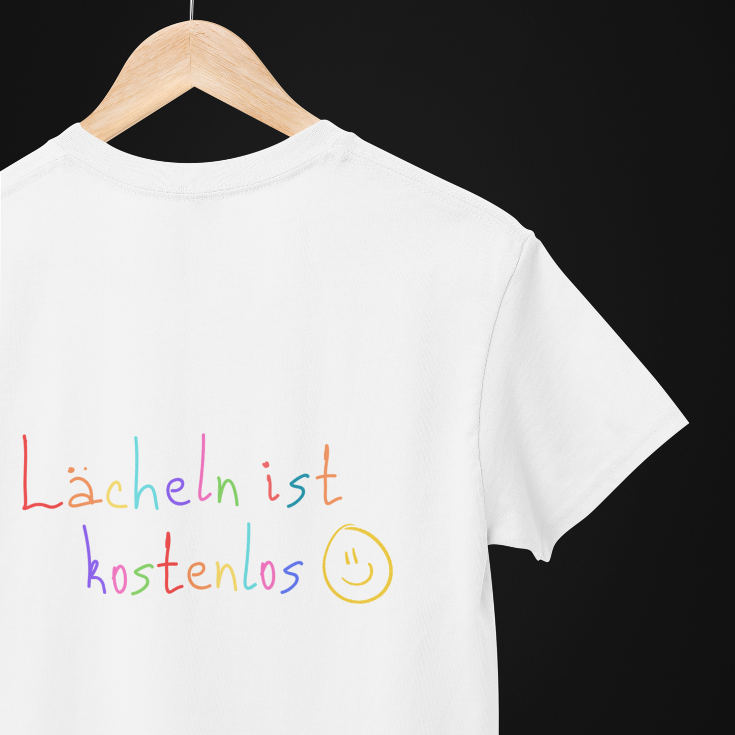 T-Shirt Unisex - Lächeln ist kostenlos