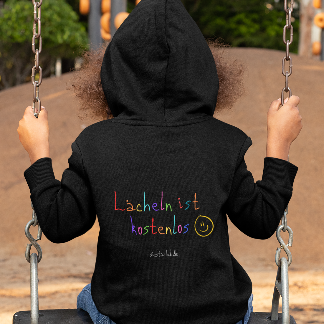 Lächeln - Dein Happiness Reminder Hoodie KINDER