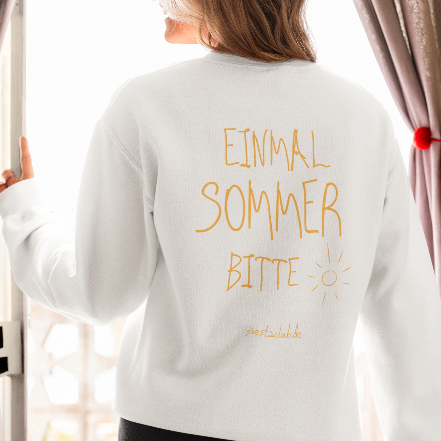 Sweatshirt Unisex - EINMAL SOMMER BITTE