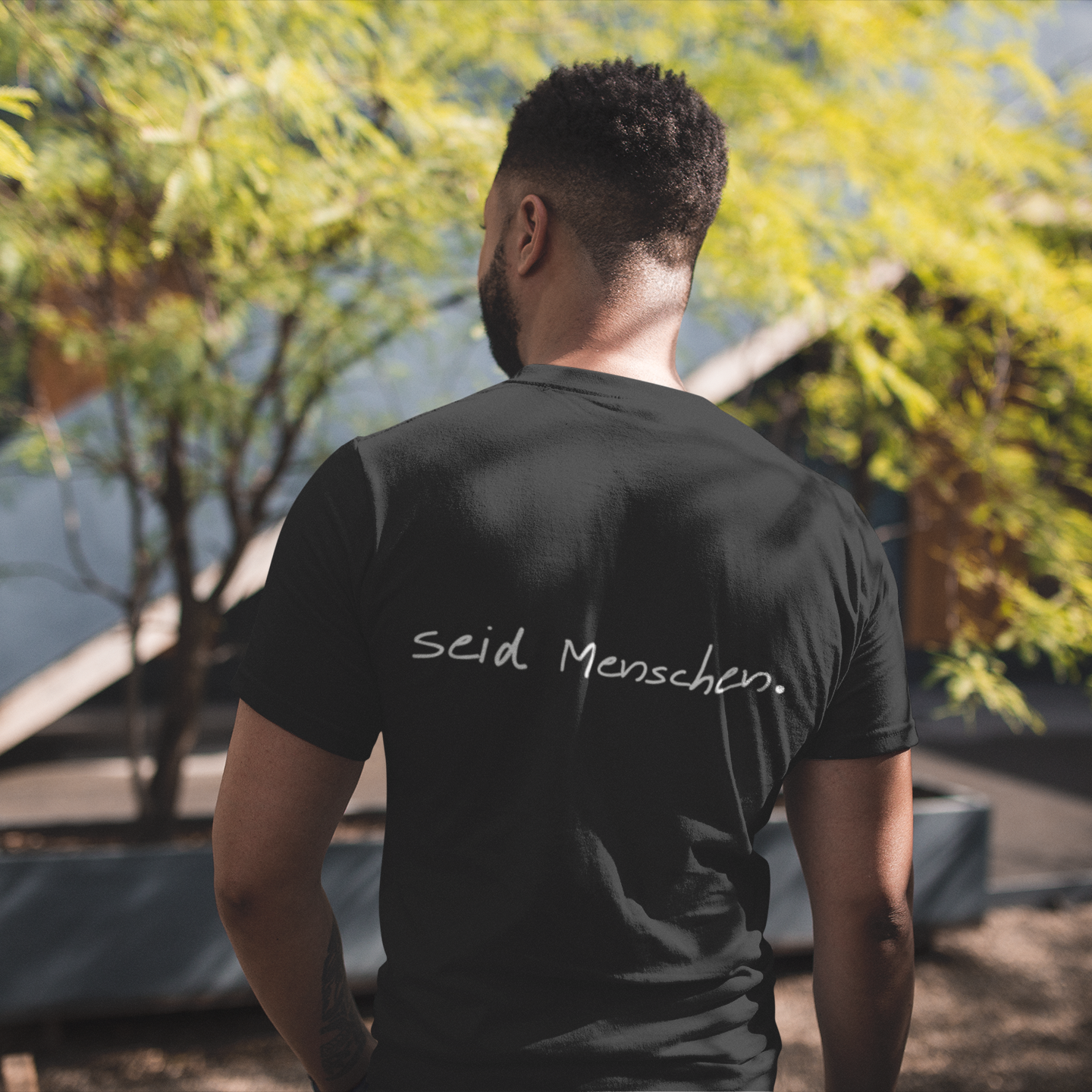 T-Shirt Unisex - Seid Menschen.