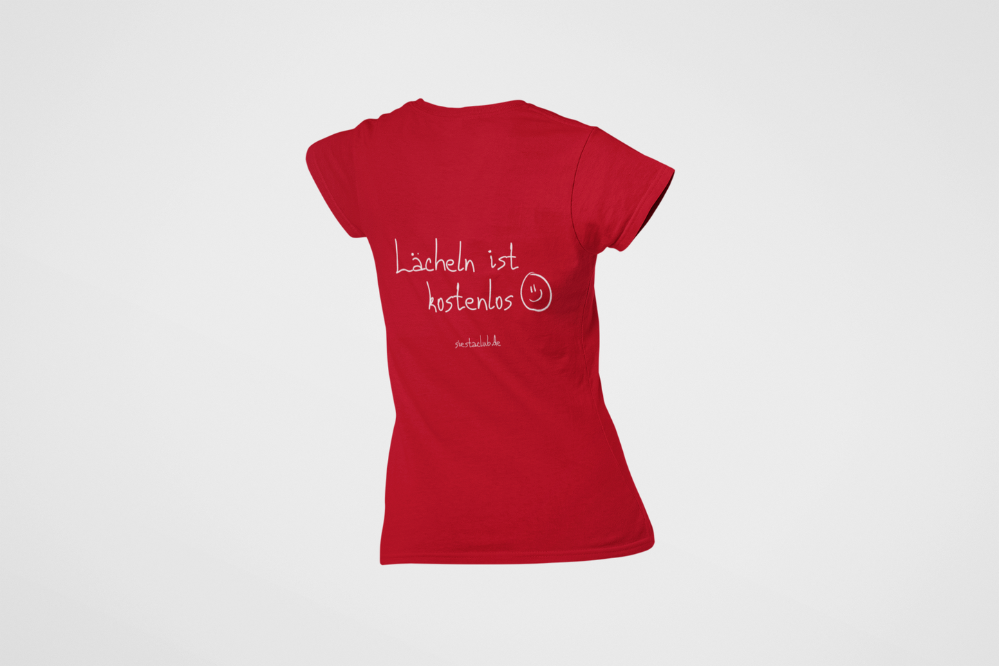 T-Shirt Damen - Lächeln ist kostenlos 2.0