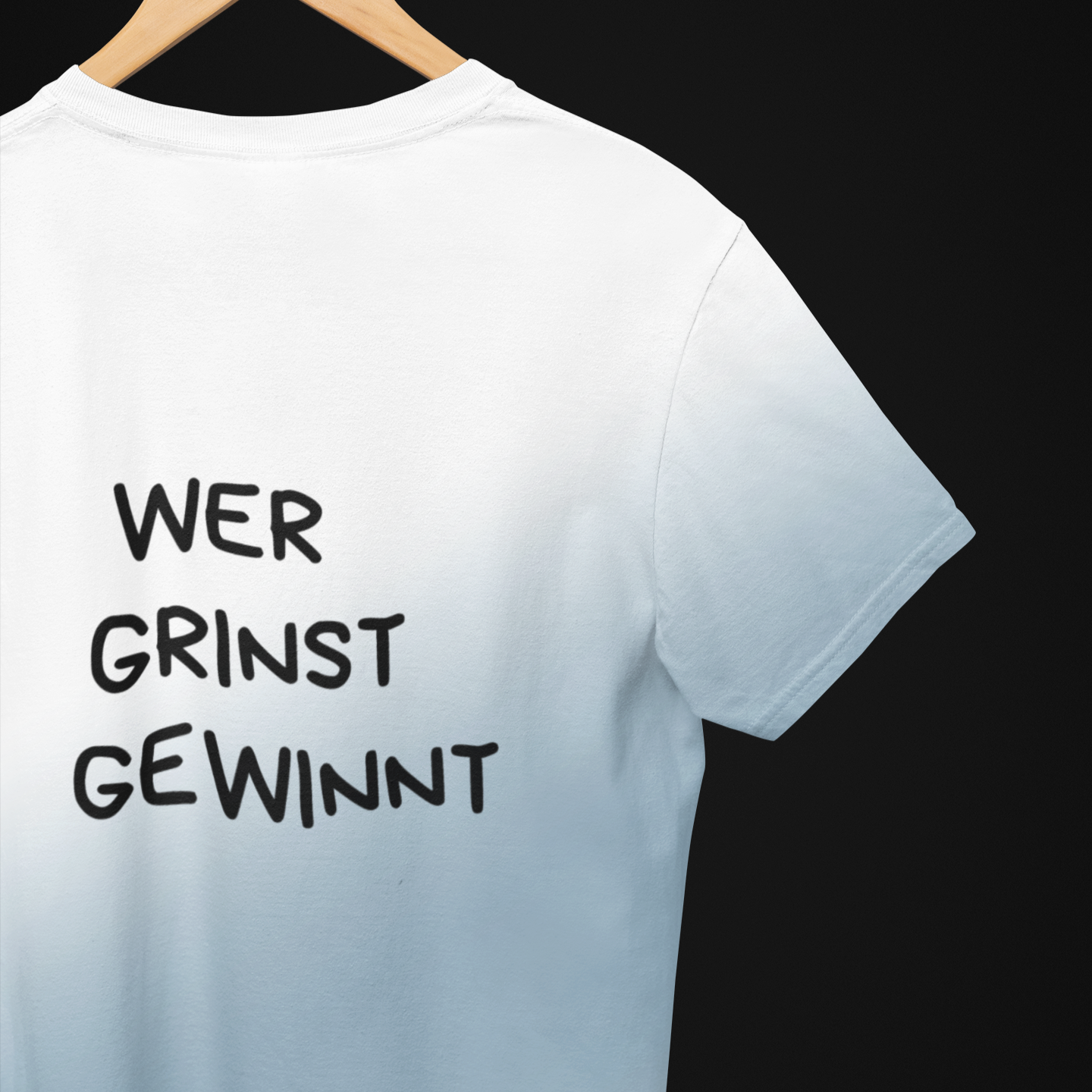 T-Shirt Unisex - WER GRINST GEWINNT
