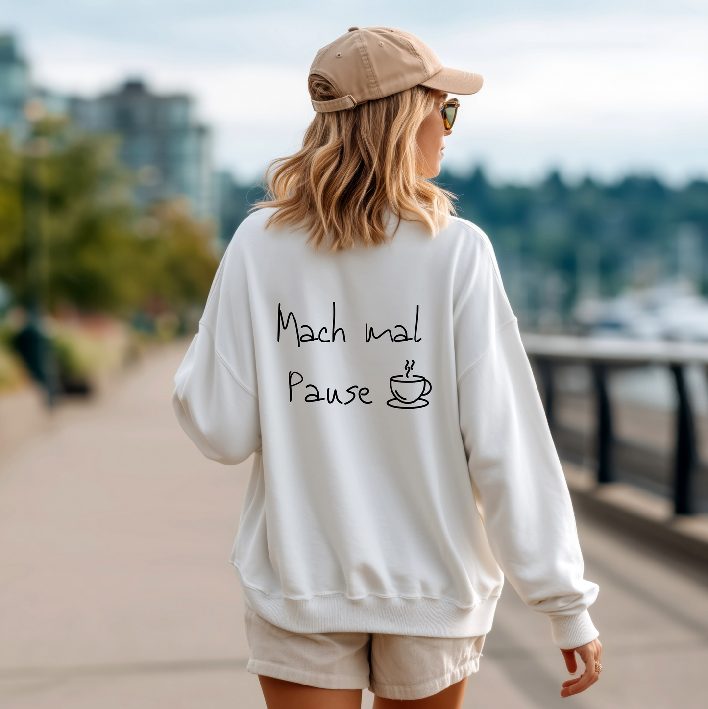 Sweatshirt Unisex - Mach mal Pause