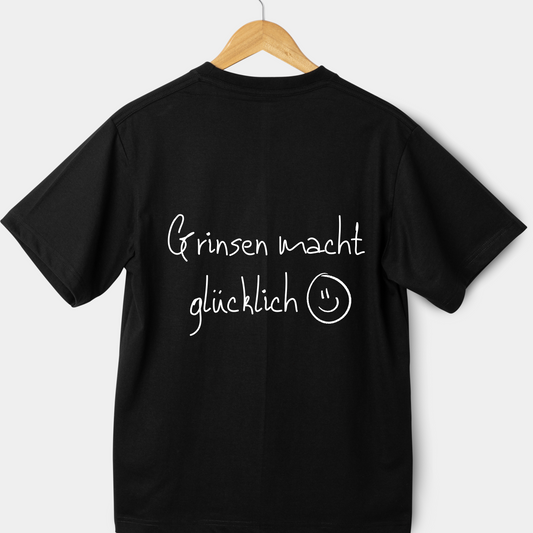 T-Shirt Unisex - Grinsen macht glücklich