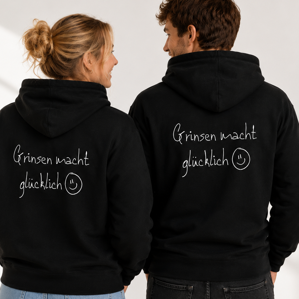 Grinsen - Dein Freude Reminder Hoodie