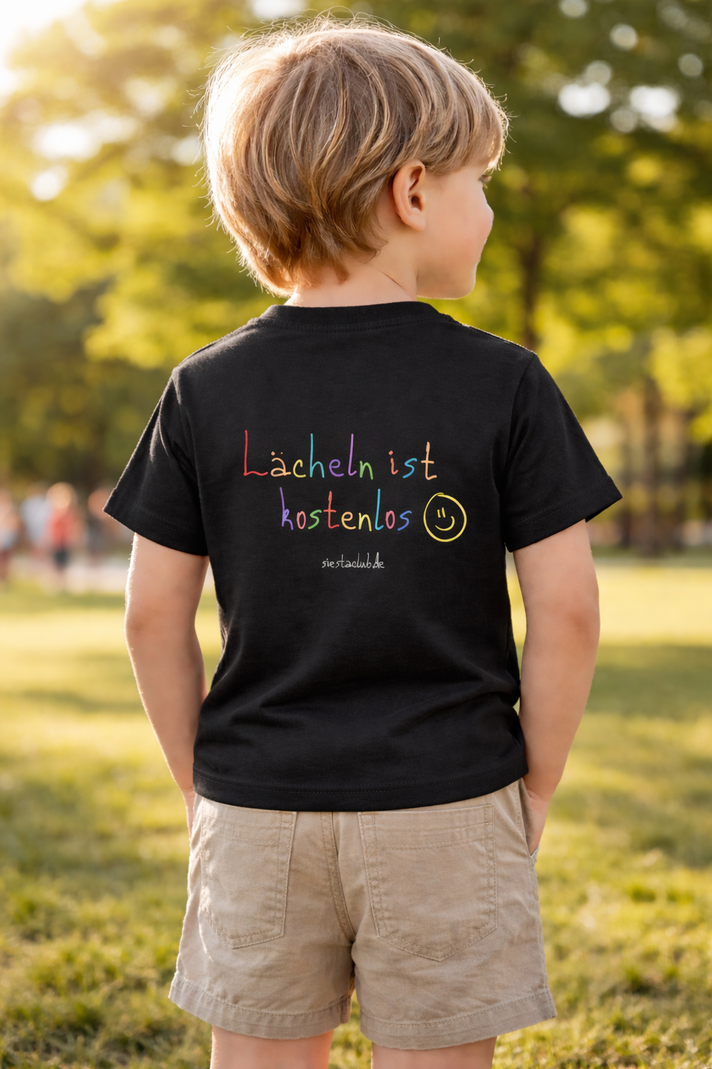 T-Shirt KINDER - Lächeln ist kostenlos