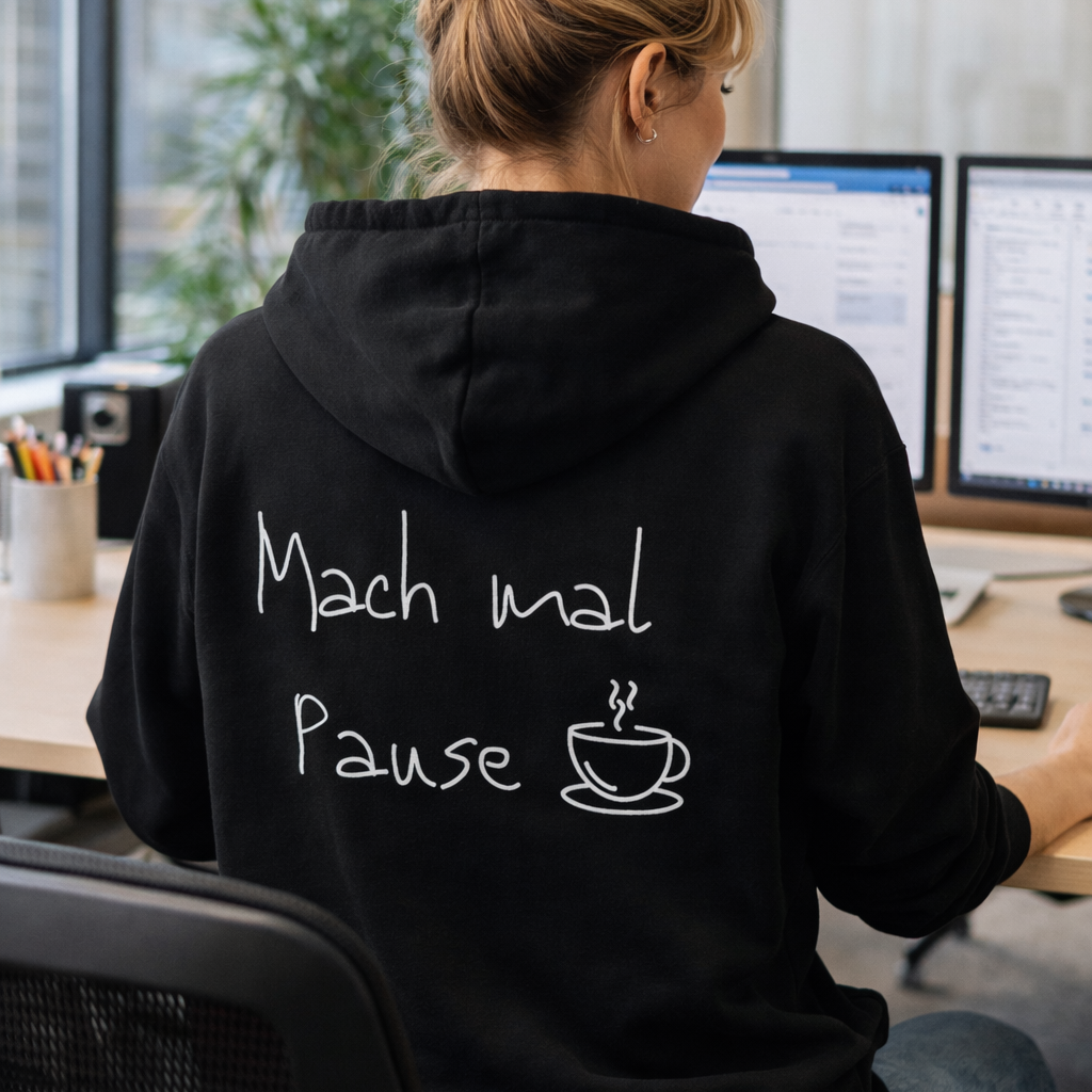 Pause - Dein Kaffe Reminder Hoodie