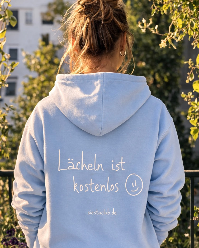 Lächeln – Dein Happiness Reminder Hoodie