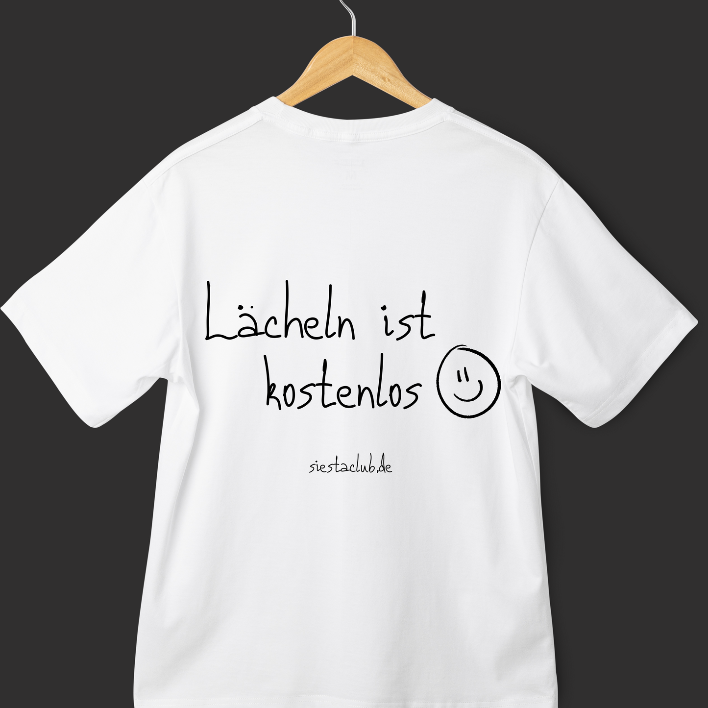 T-Shirt Unisex - Lächeln ist kostenlos