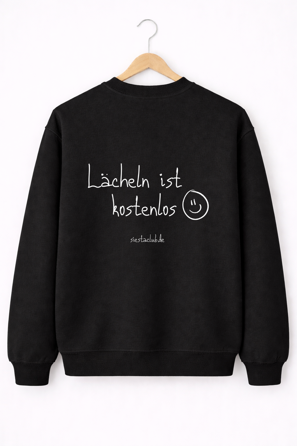 Sweatshirt Unisex - Lächeln ist kostenlos