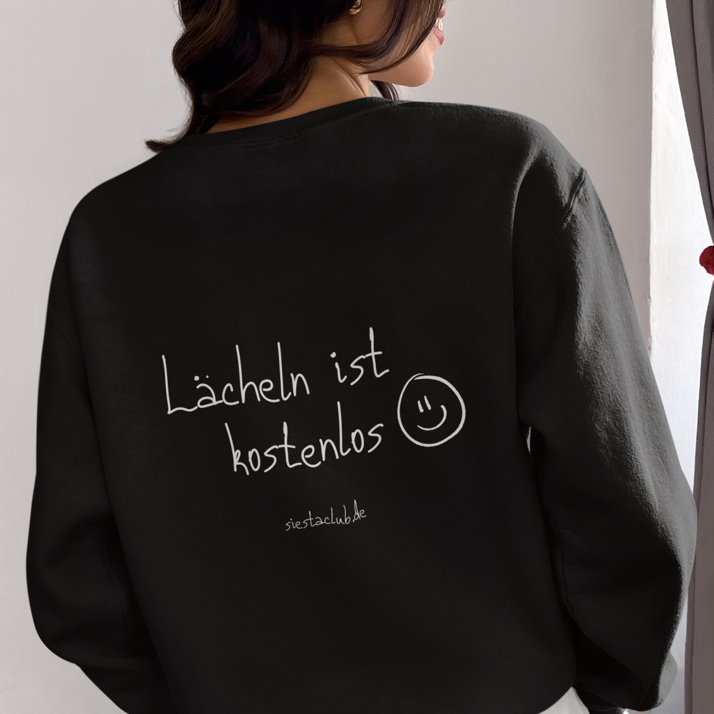 Sweatshirt Unisex - Lächeln ist kostenlos