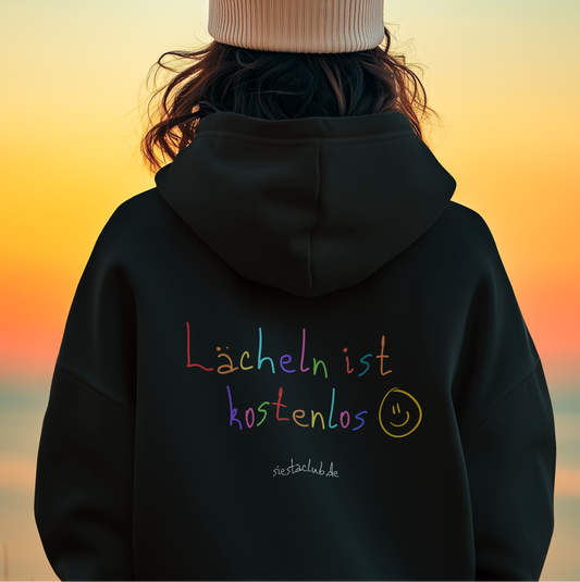 Lächeln – Dein Happiness Reminder Hoodie