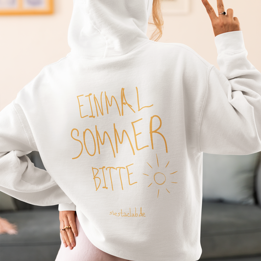 Hoodie Unisex - EINMAL SOMMER BITTE