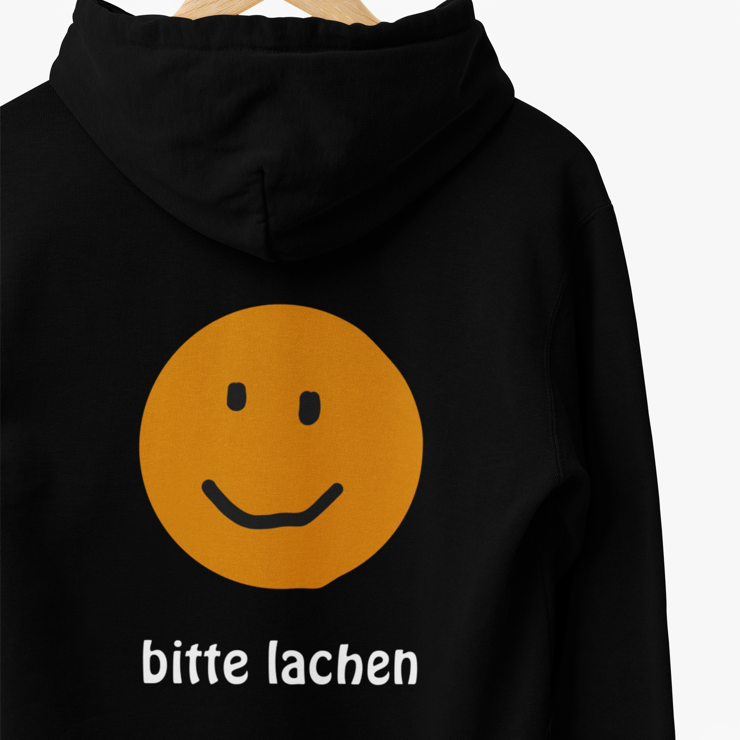 Hoodie Unisex - bitte lachen