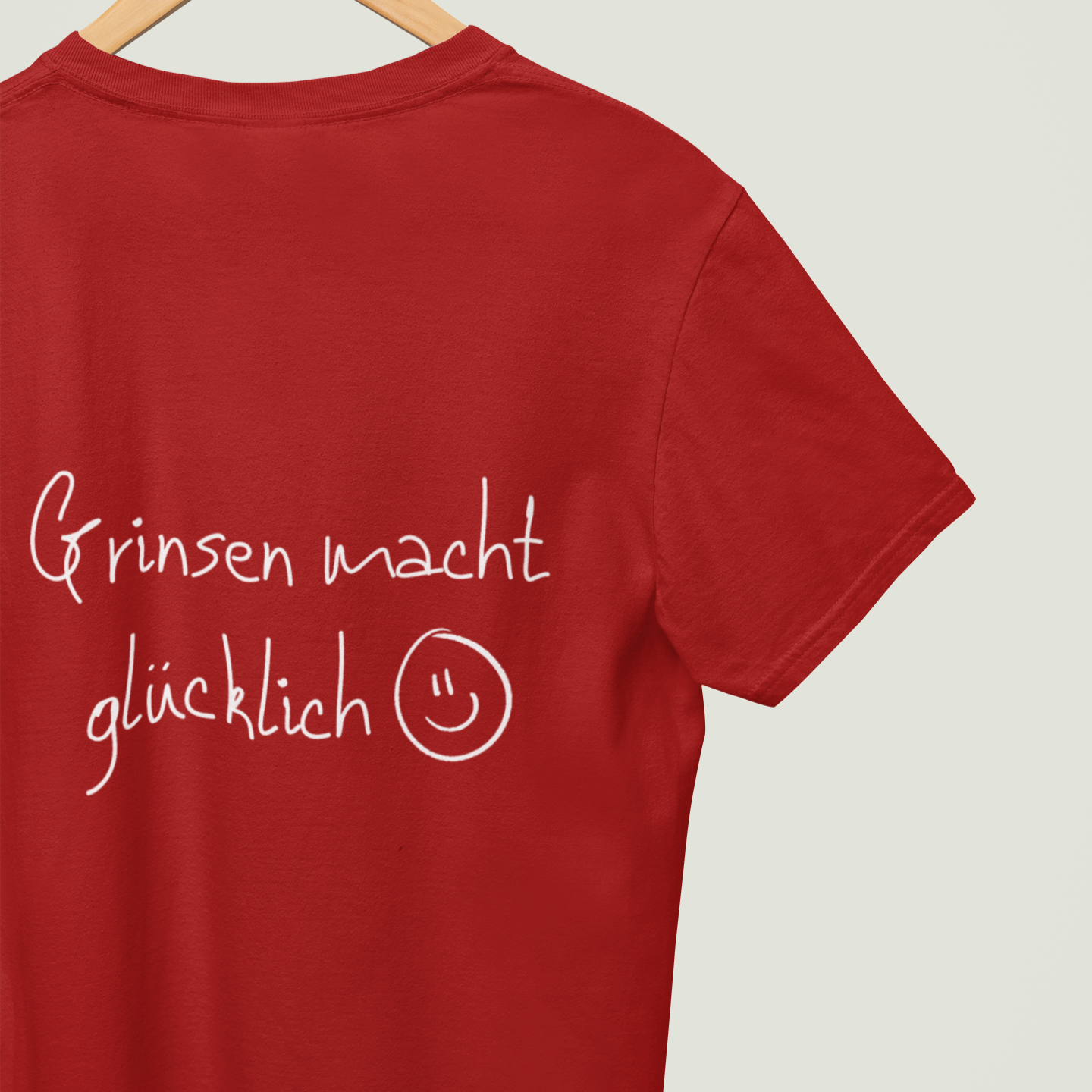 T-Shirt Unisex - Grinsen macht glücklich