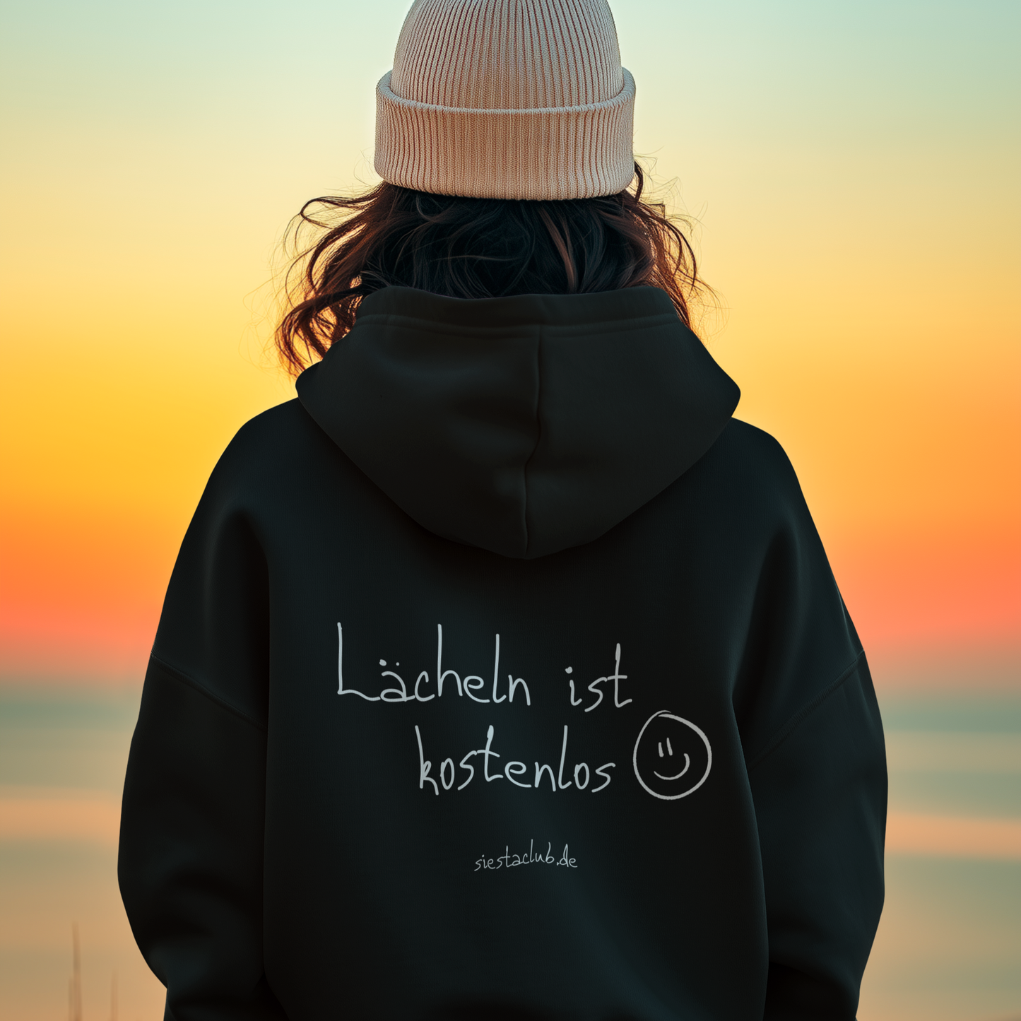 Bundle Hoodie Black & Shirt White - Lächeln kostenlos