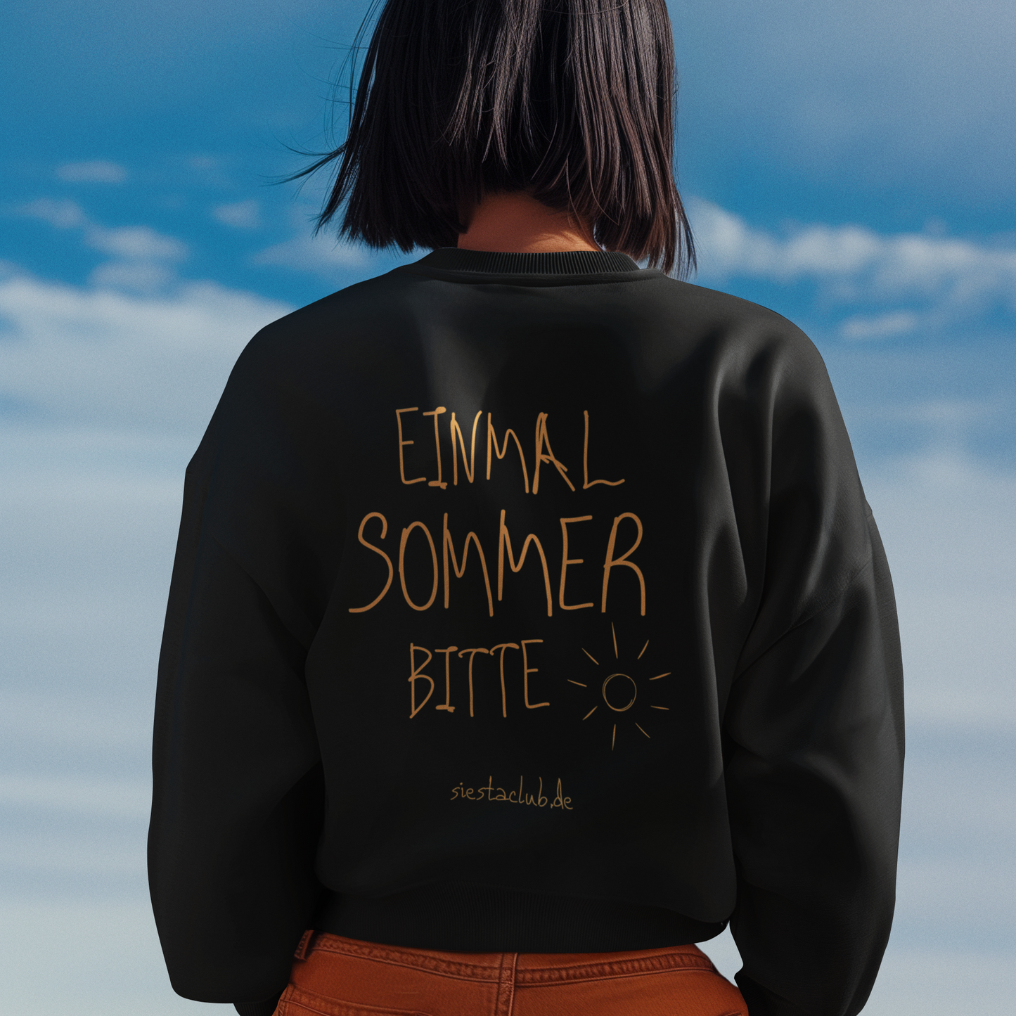 Sweatshirt Unisex - EINMAL SOMMER BITTE